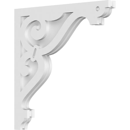 Finley Architectural Grade PVC Corbel, 1 7/8W X 22D X 22H